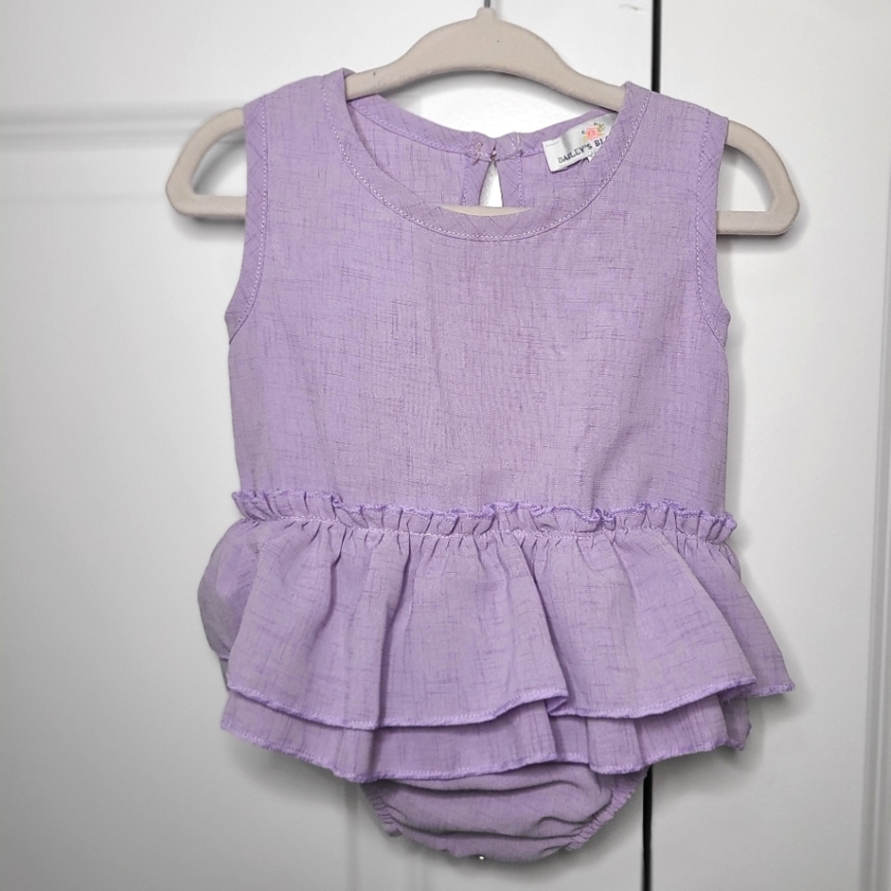 Bailey's Blossoms Romper size 3-6m